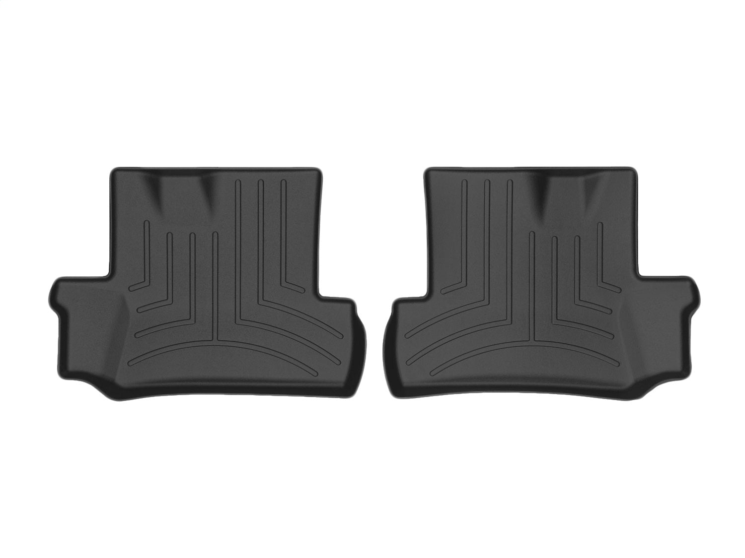 Weathertech 449022 FloorLiner™ DigitalFit®; Black; Rear; Weathertech 449022
