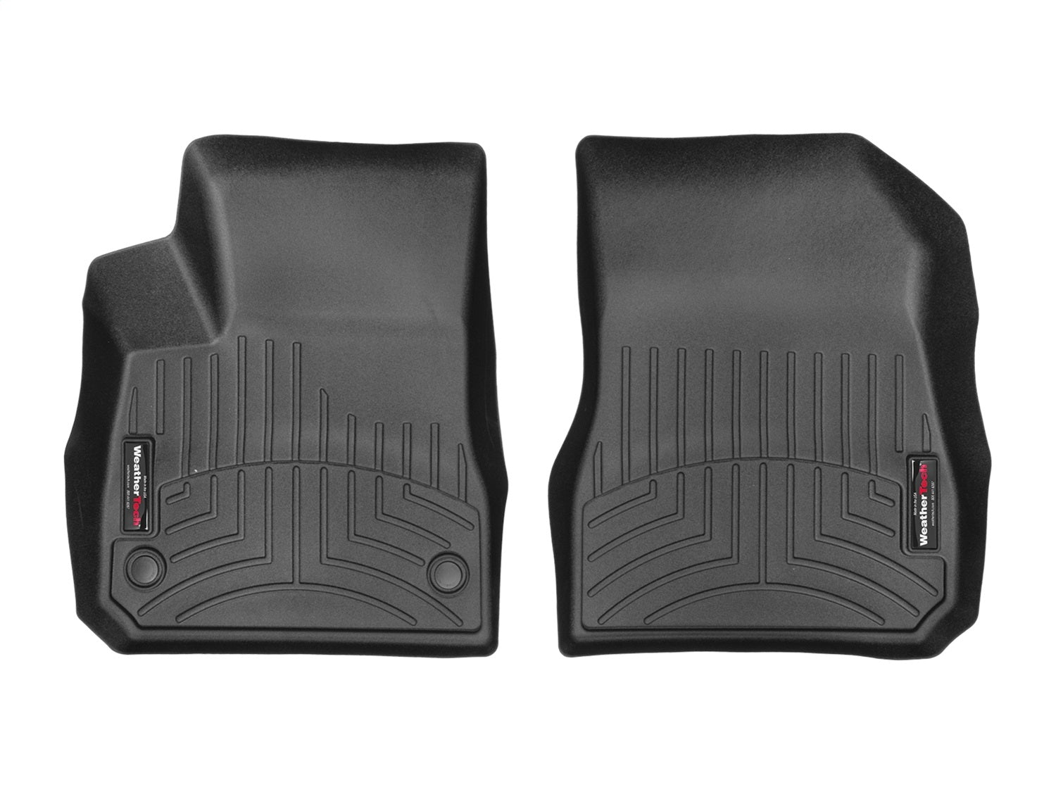 Weathertech 449031 FloorLiner™ DigitalFit®; Black; Front; Weathertech 449031
