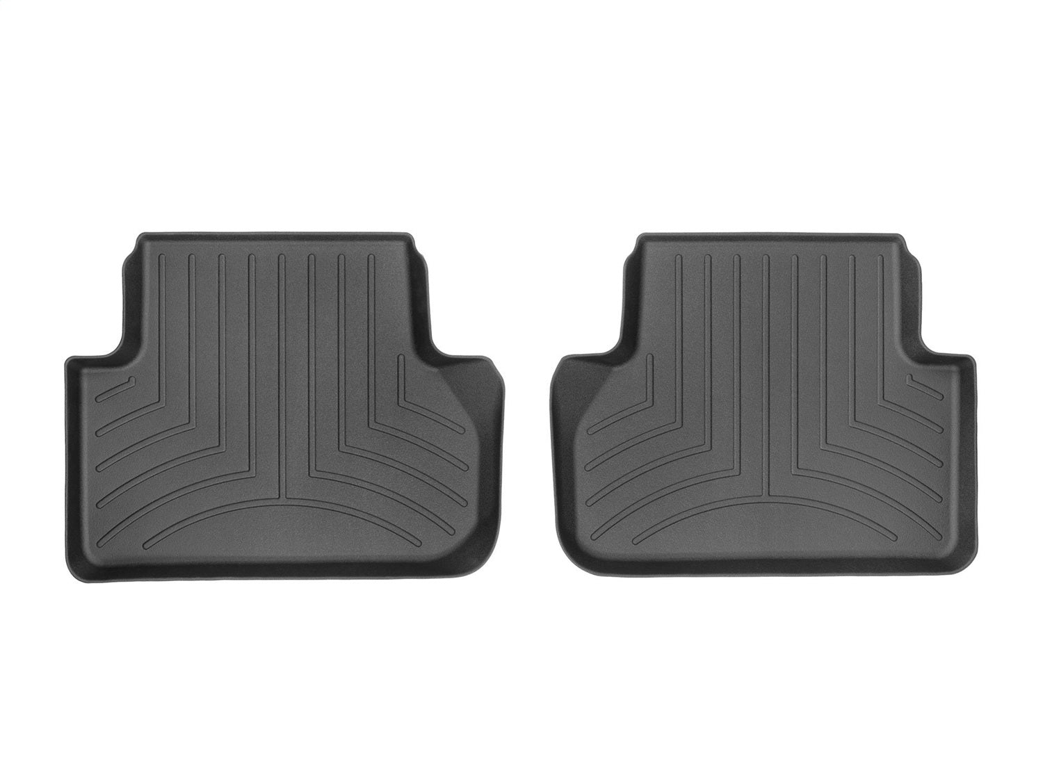Weathertech 449073 FloorLiner™ DigitalFit®; Black; Rear; Weathertech 449073