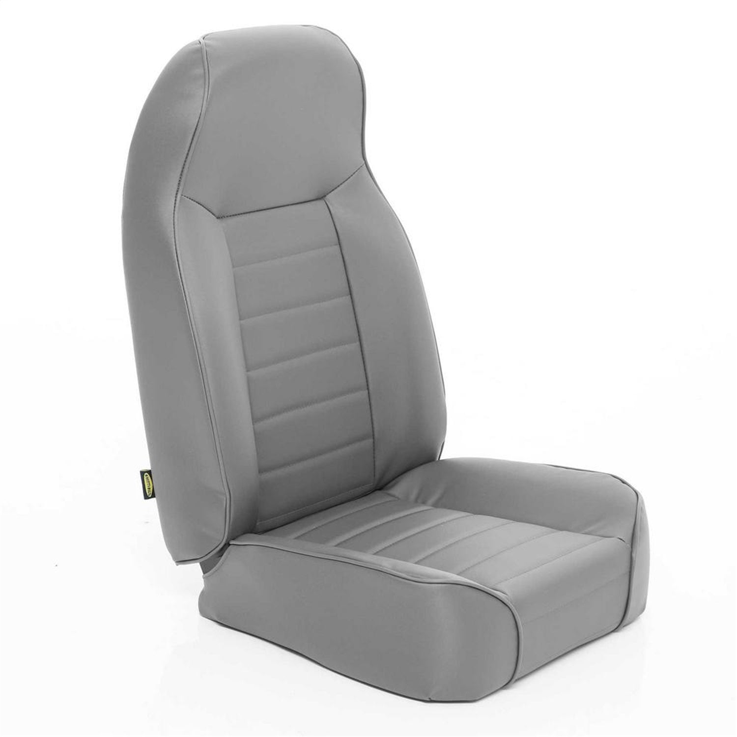 Standard Bucket Seat; Denim Gray; No Drilling Installation; Front; Smittybilt 44911
