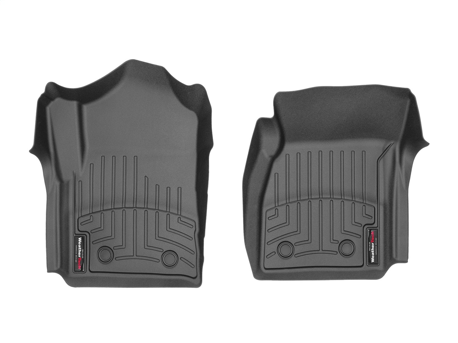 Weathertech 449141V FloorLiner™ DigitalFit®; Black; Front; Weathertech 449141V