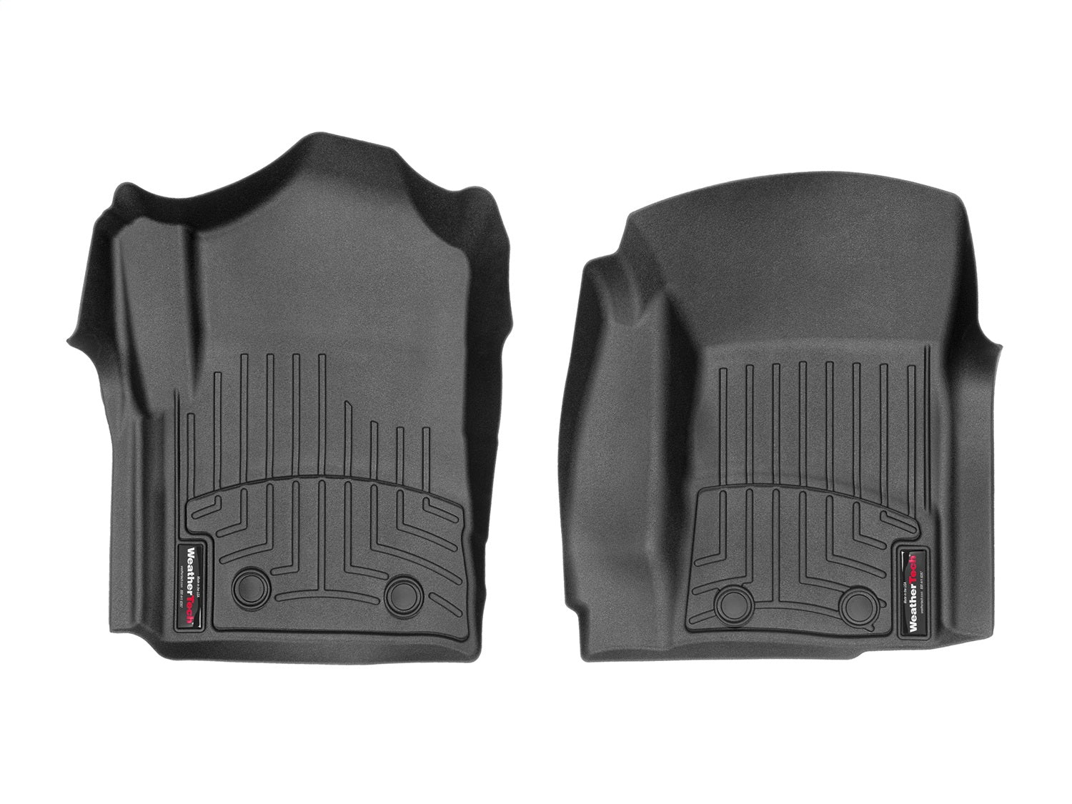 Weathertech 449181V FloorLiner™ DigitalFit®; Black; Front; Weathertech 449181V