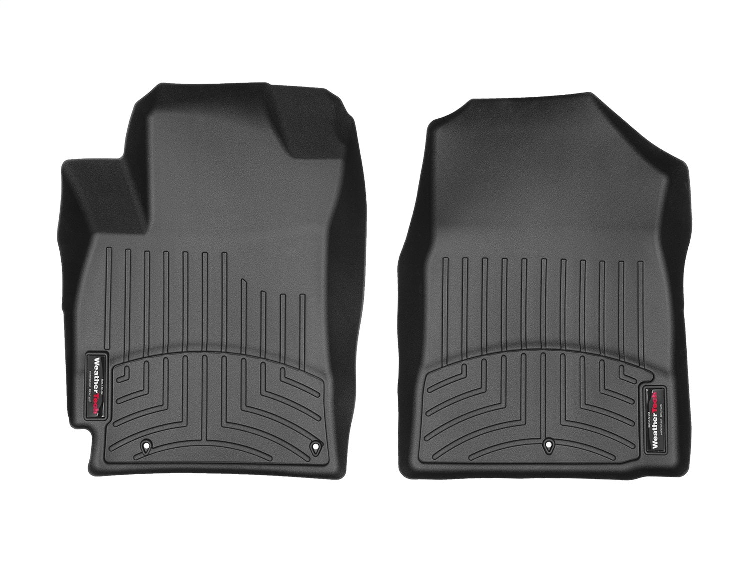 Weathertech 449251 FloorLiner™ DigitalFit®; Black; Front; Weathertech 449251