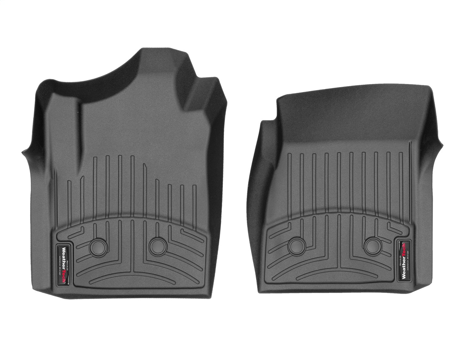 Weathertech 449341V FloorLiner™ DigitalFit®; Black; Front; Weathertech 449341V
