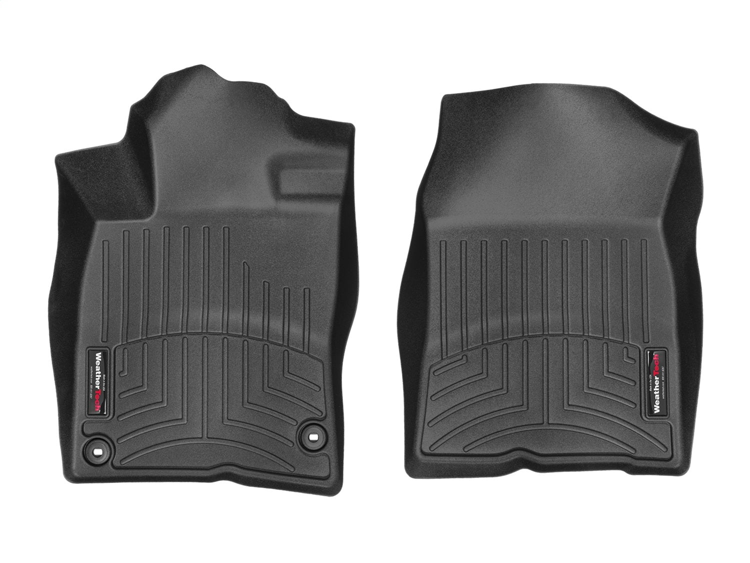 Weathertech 449431 FloorLiner™ DigitalFit®; Black; Front; Weathertech 449431