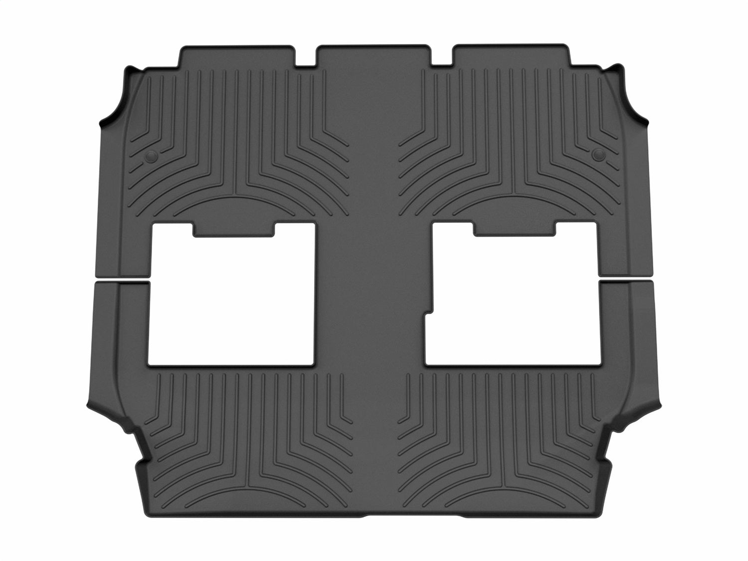 Weathertech 449453IM FloorLiner™ HP; Black; Rear and Third Row; 1 Piece; Weathertech 449453IM