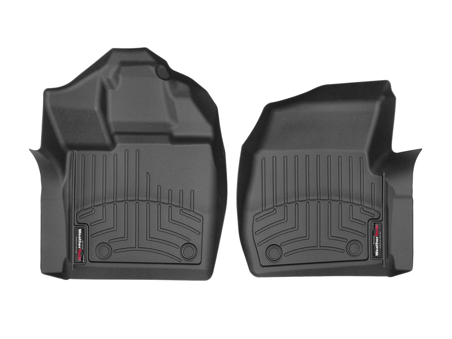 Weathertech 449521V FloorLiner™ DigitalFit®; Black; Front; Weathertech 449521V
