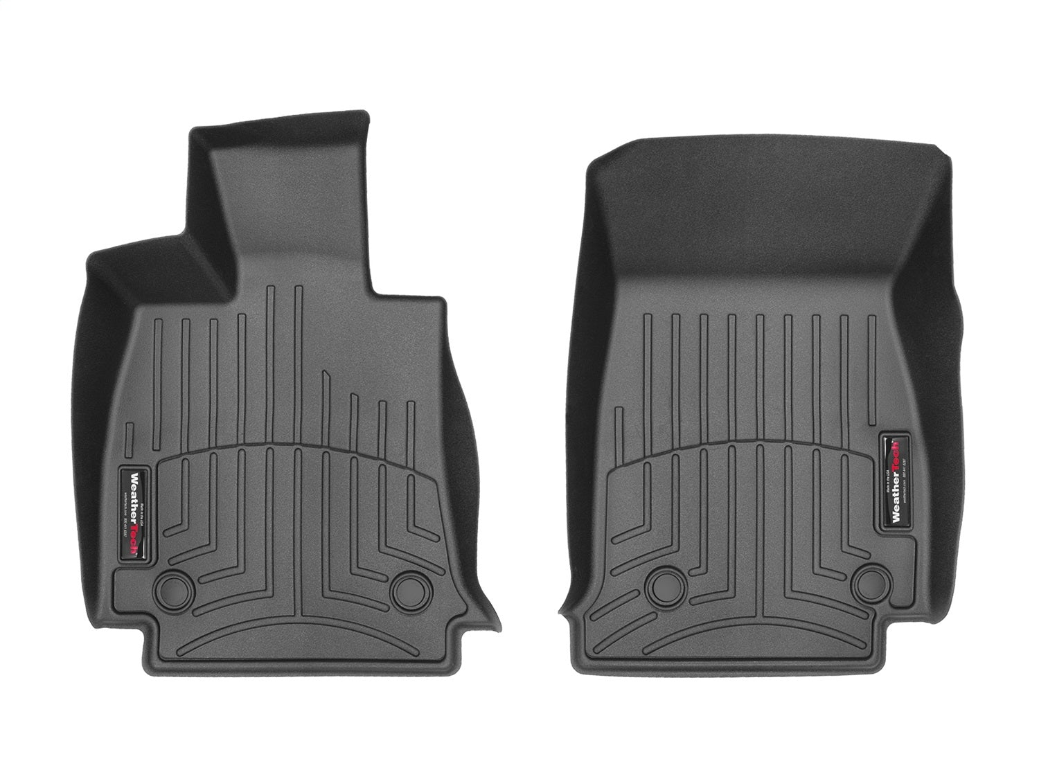 Weathertech 449541 FloorLiner™ DigitalFit®; Black; Front; Weathertech 449541