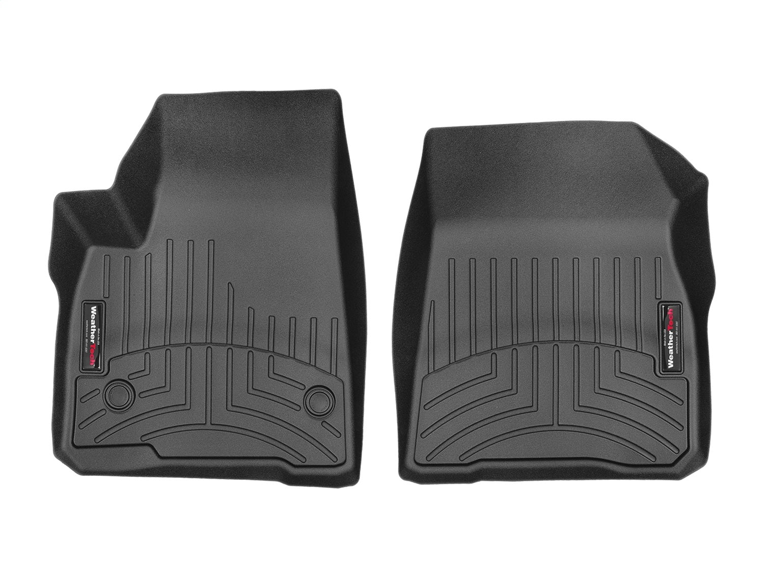 Weathertech 449551 FloorLiner™ DigitalFit®; Black; Front; Weathertech 449551