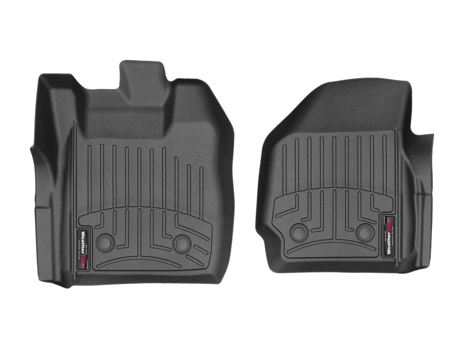 Weathertech 449581V FloorLiner™ DigitalFit®; Black; Front; Weathertech 449581V
