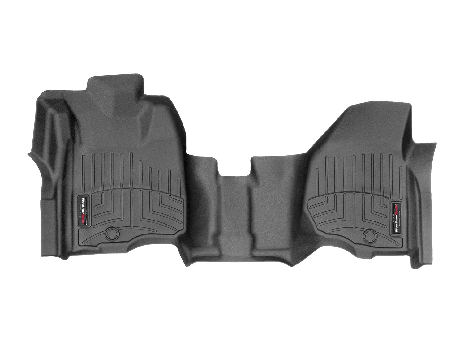 Weathertech 449591V FloorLiner™ DigitalFit®; Black; Front; Over The Hump; Weathertech 449591V