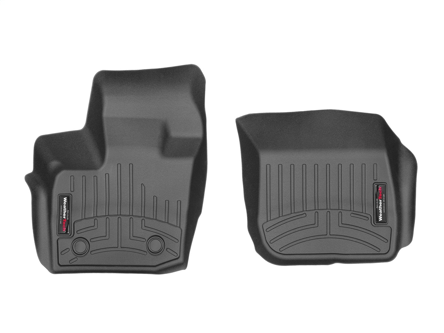 Weathertech 449611 FloorLiner™ DigitalFit®; Black; Front; Weathertech 449611