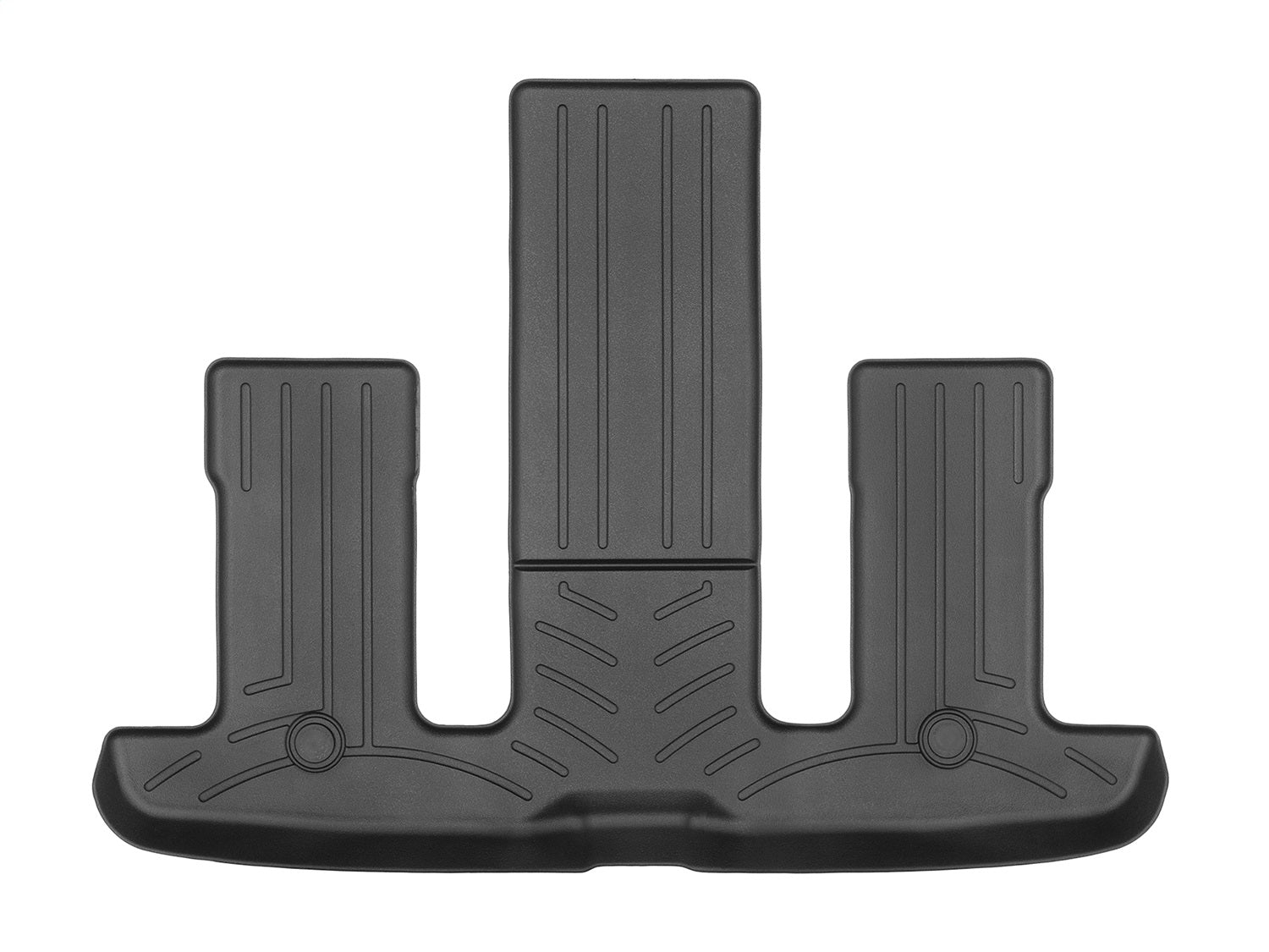 Weathertech 449725 FloorLiner™ DigitalFit®; Black; Third Row; Weathertech 449725