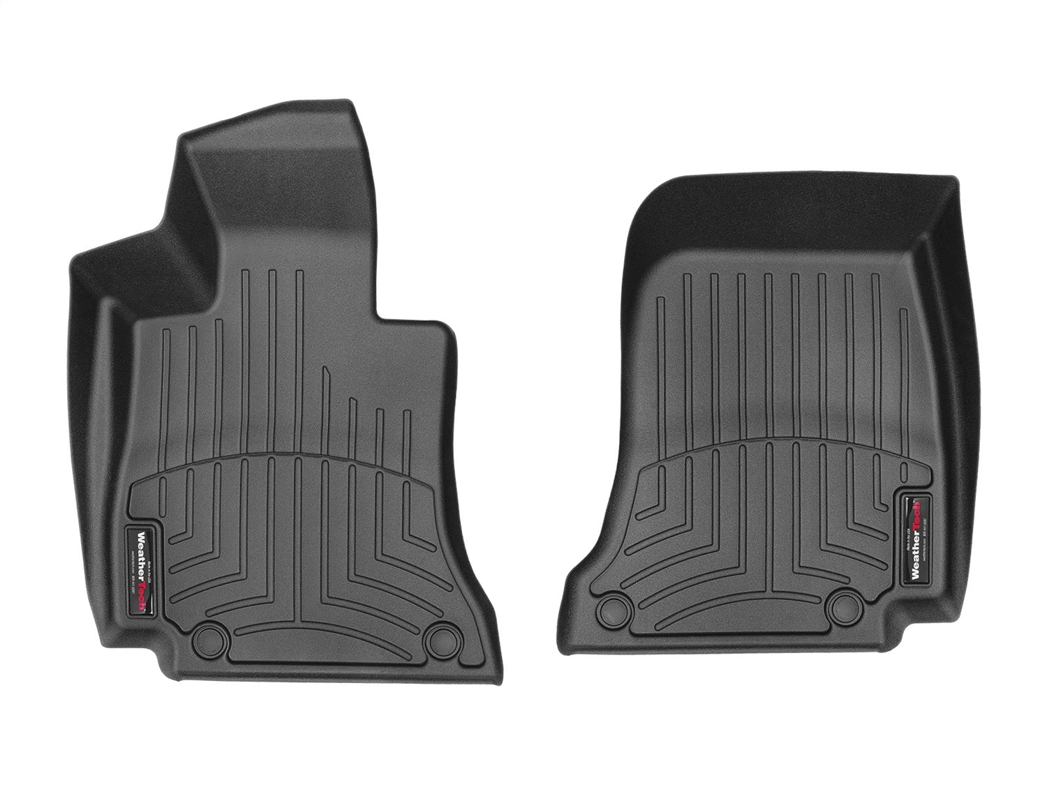 Weathertech 449731 FloorLiner™ DigitalFit®; Black; Front; Weathertech 449731