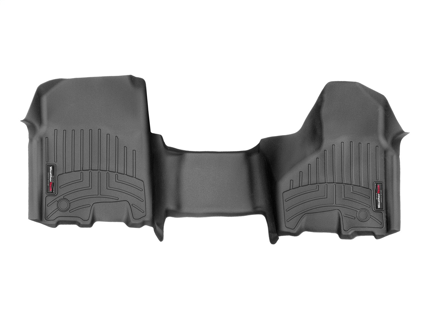 Weathertech 449761V FloorLiner™ DigitalFit®; Black; Front; Over The Hump; Weathertech 449761V