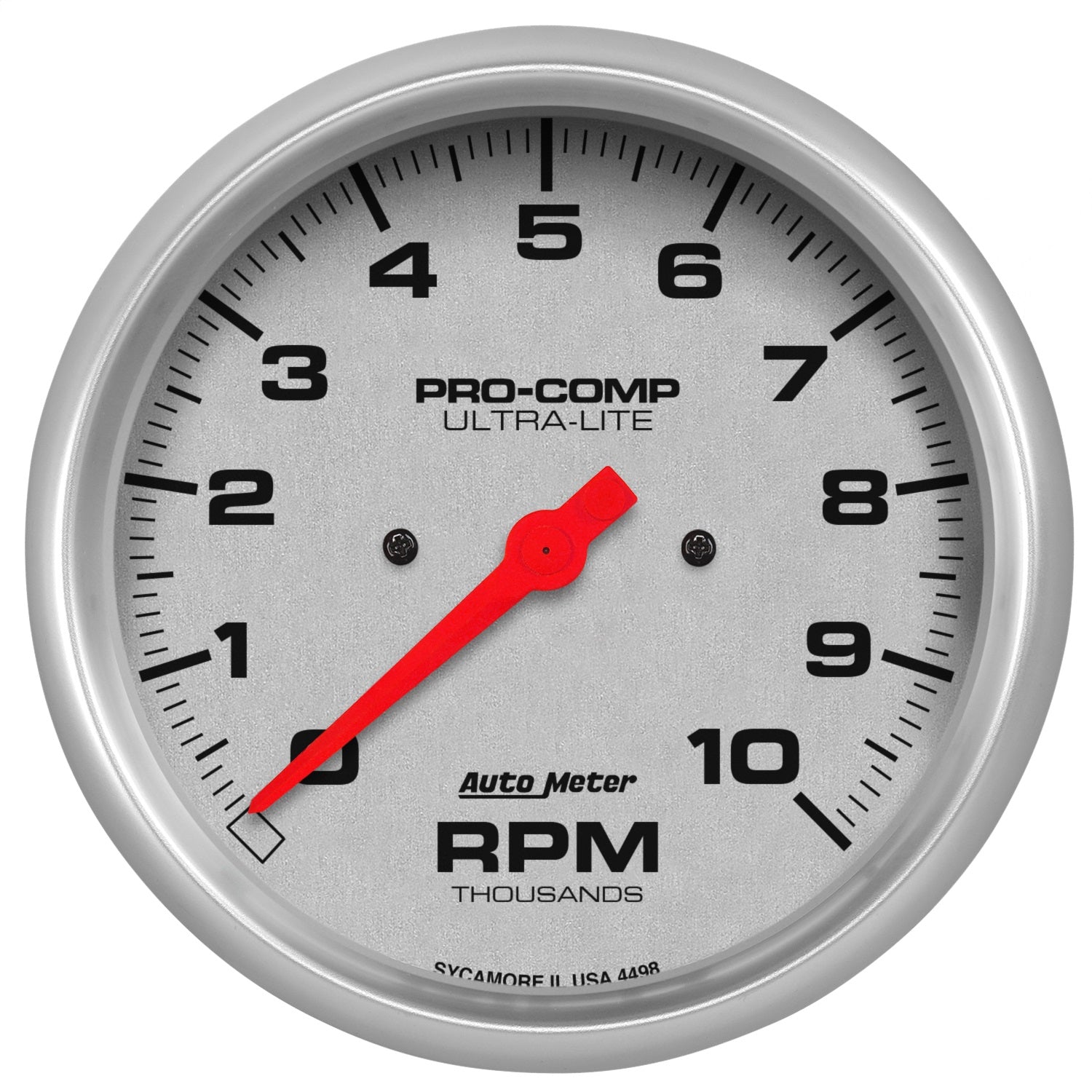 AutoMeter 4498 GAUGE; TACHOMETER; 5in.; 10K RPM; IN-DASH; ULTRA-LITE AutoMeter 4498