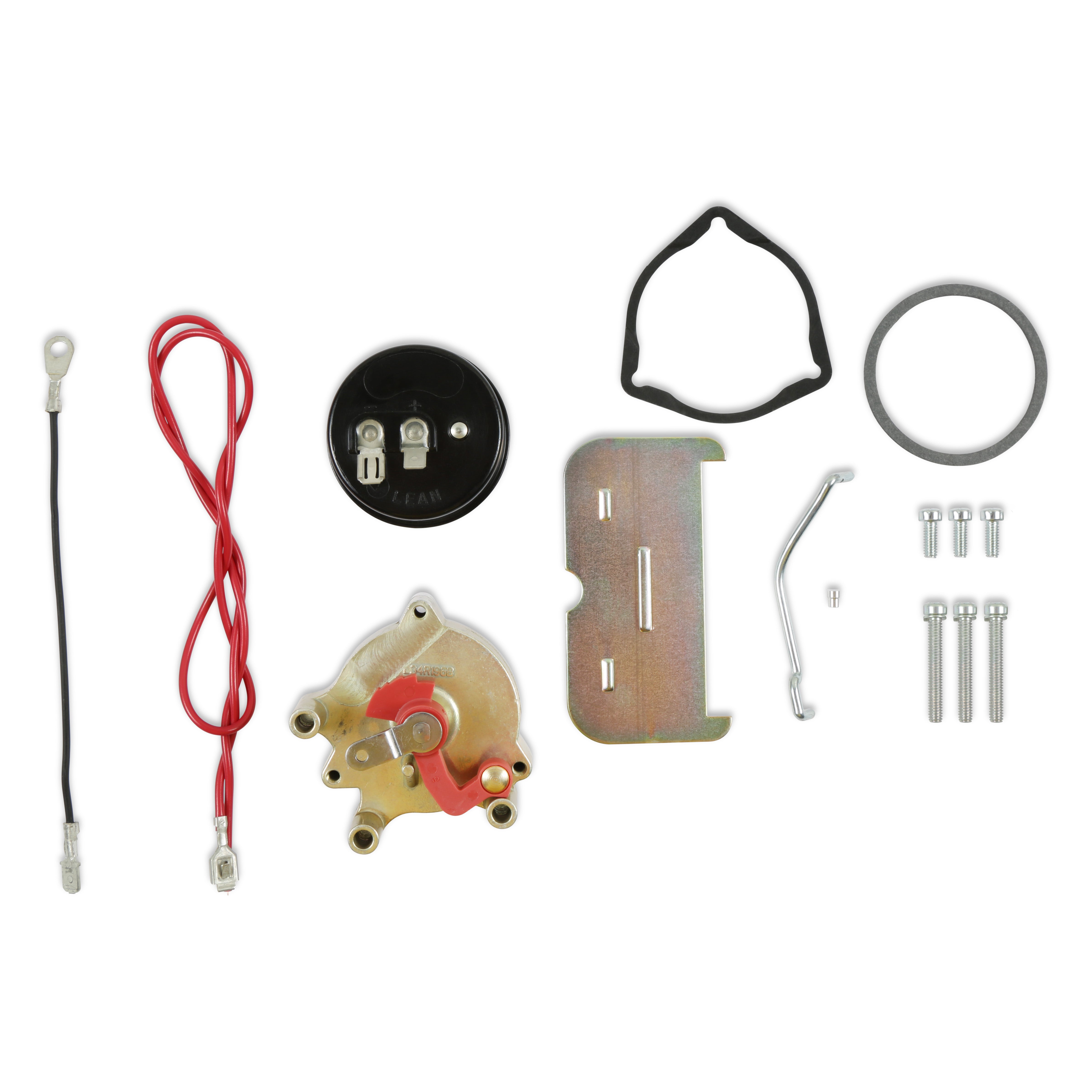 Holley 45-241 Electric Choke Conversion Kit; Zinc Finish; Aluminum; Incl. Hardware; Holley 45-241