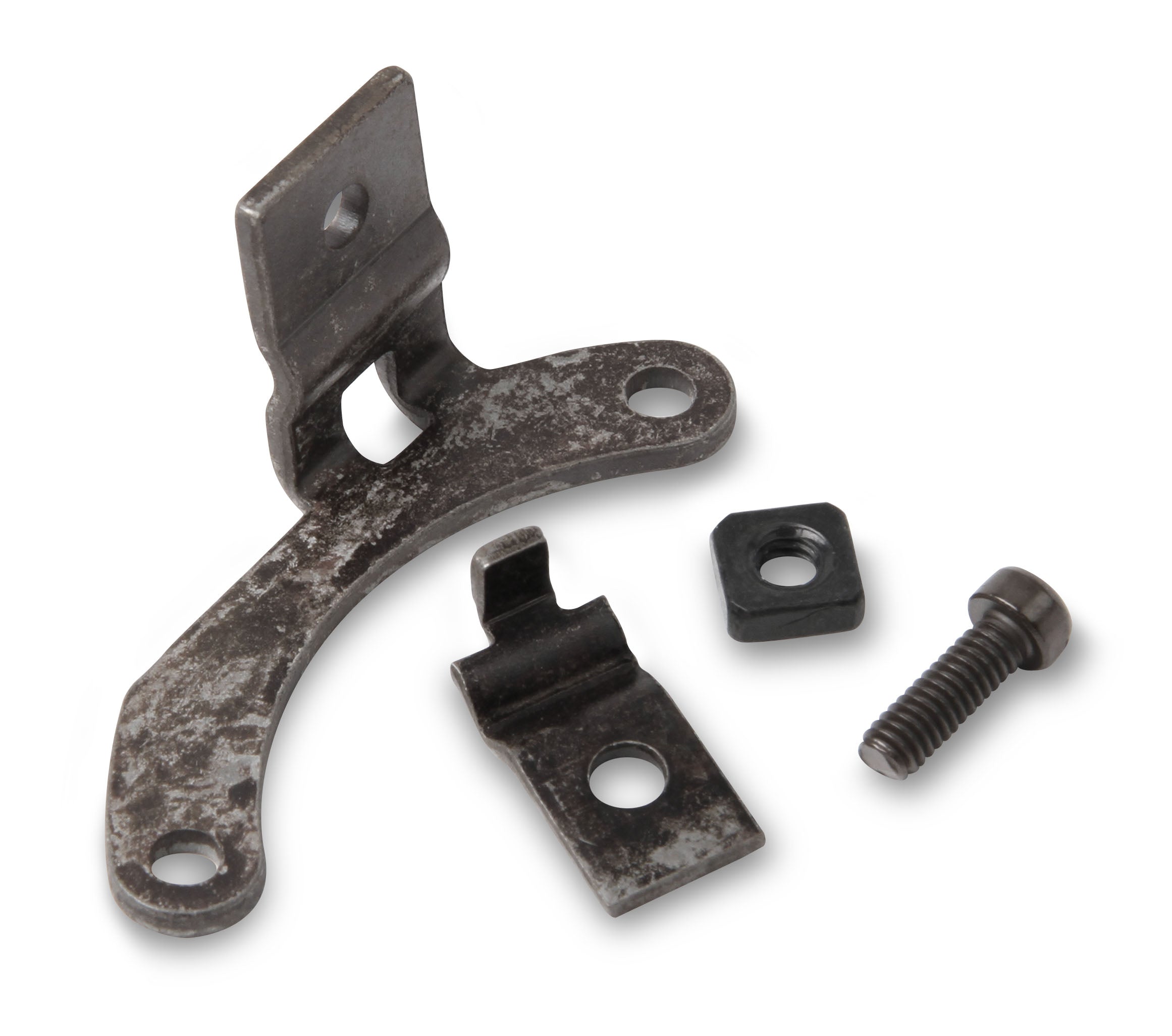 Choke Control Cable Hardware Manual Choke Cable Clamp Kit; Black