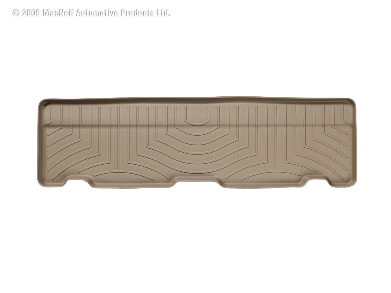 Weathertech 450033 FloorLiner™ DigitalFit®; Tan; Third Row; Weathertech 450033