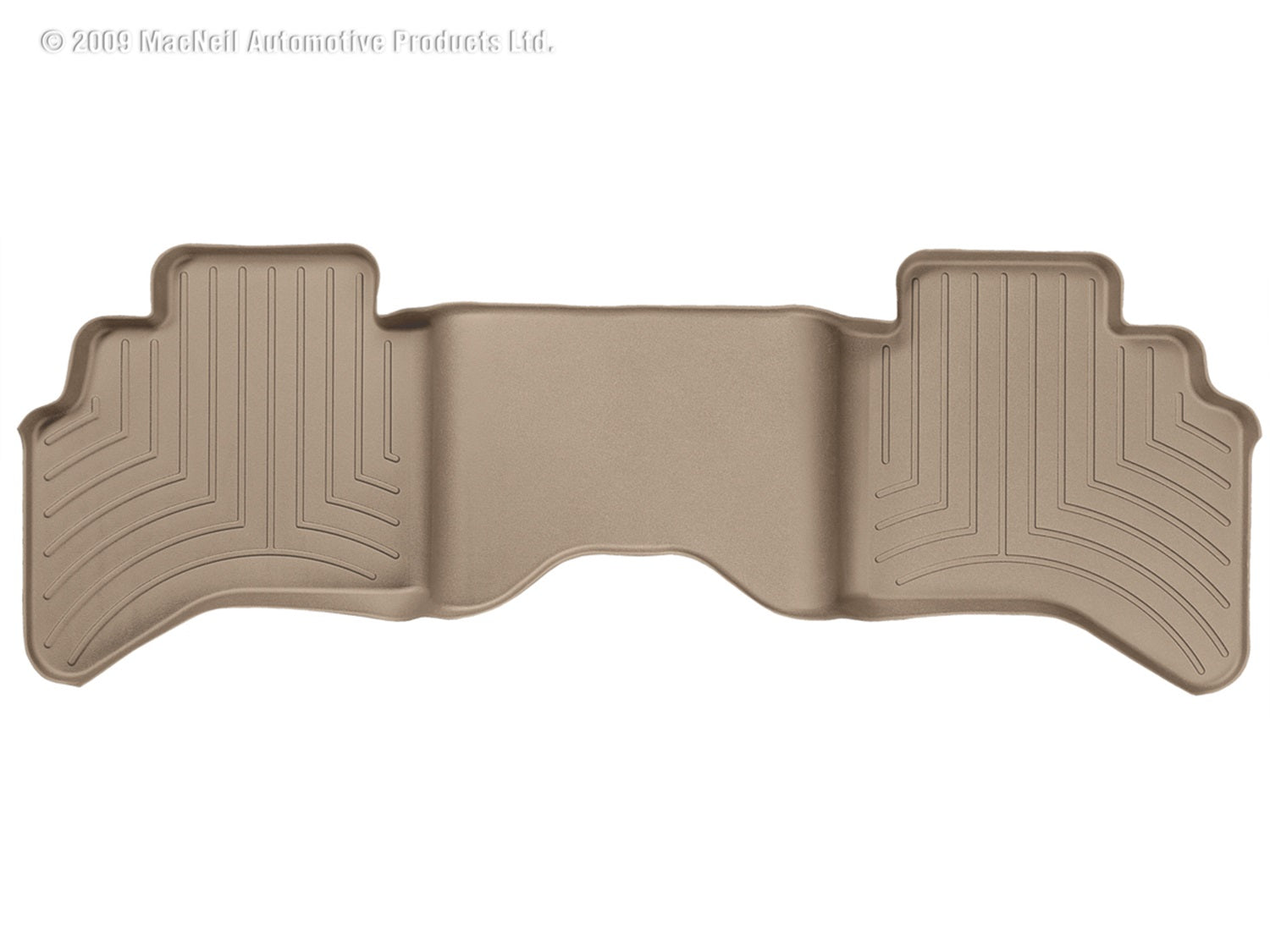 Weathertech 450042 FloorLiner™ DigitalFit®; Tan; Rear; Weathertech 450042