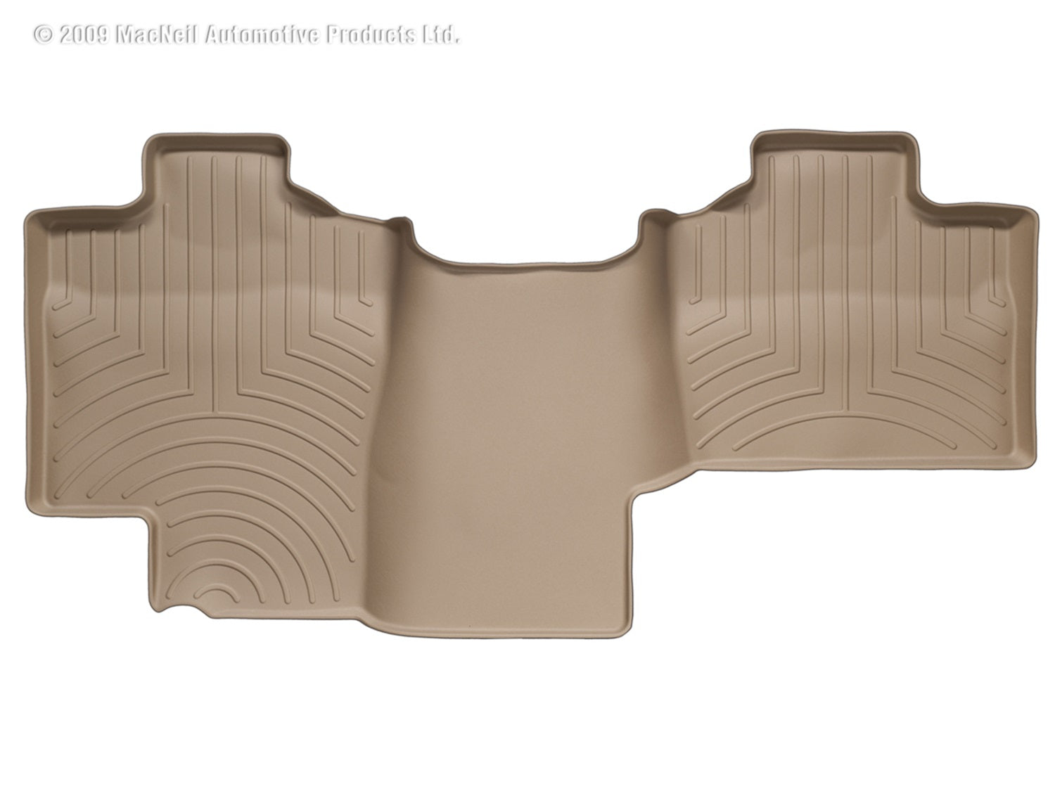Weathertech 450053 FloorLiner™ DigitalFit®; Tan; Rear; Weathertech 450053