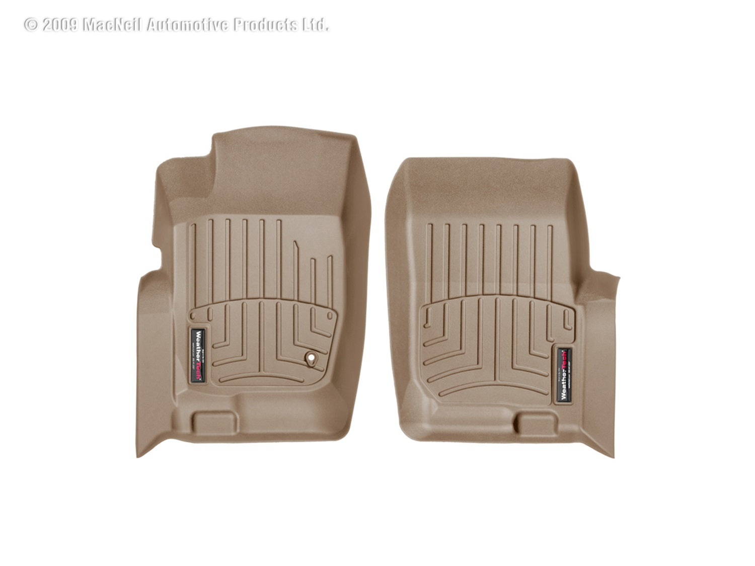 Weathertech 450061 FloorLiner™ DigitalFit®; Tan; Front; Weathertech 450061