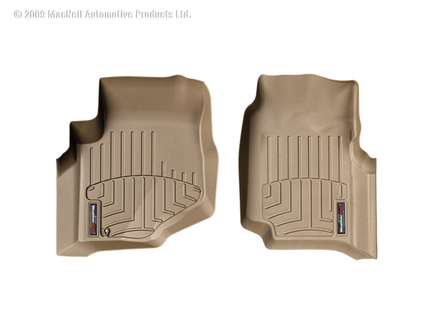 Weathertech 450071 FloorLiner™ DigitalFit®; Tan; Front; Weathertech 450071