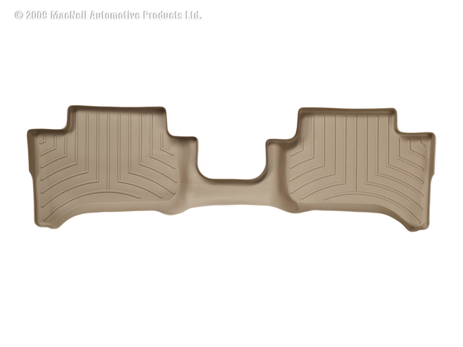 Weathertech 450082 FloorLiner™ DigitalFit®; Tan; Rear; Weathertech 450082