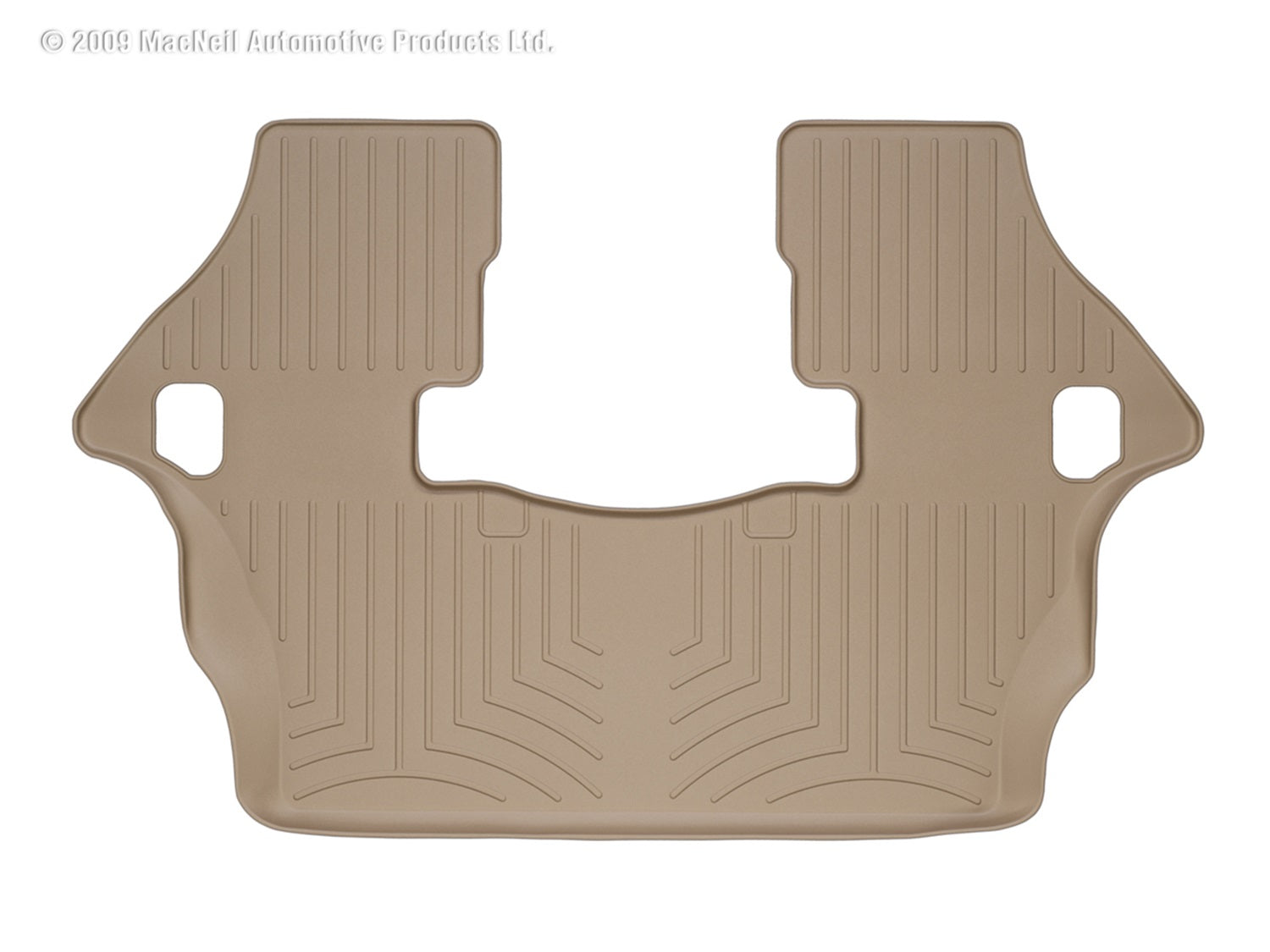 Weathertech 450193 FloorLiner™ DigitalFit®; Tan; Third Row; Weathertech 450193
