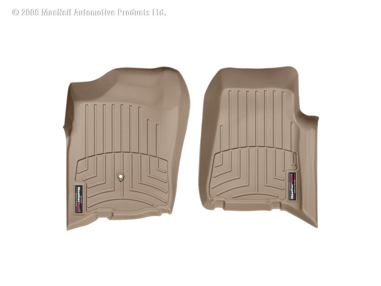 Weathertech 450241 FloorLiner™ DigitalFit®; Tan; Front; Weathertech 450241