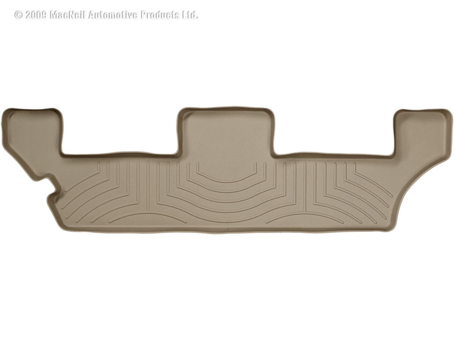 Weathertech 450273 FloorLiner™ DigitalFit®; Tan; Third Row; Weathertech 450273