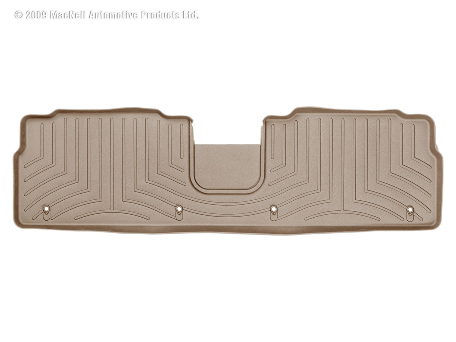 Weathertech 450393 FloorLiner™ DigitalFit®; Tan; Rear; Weathertech 450393