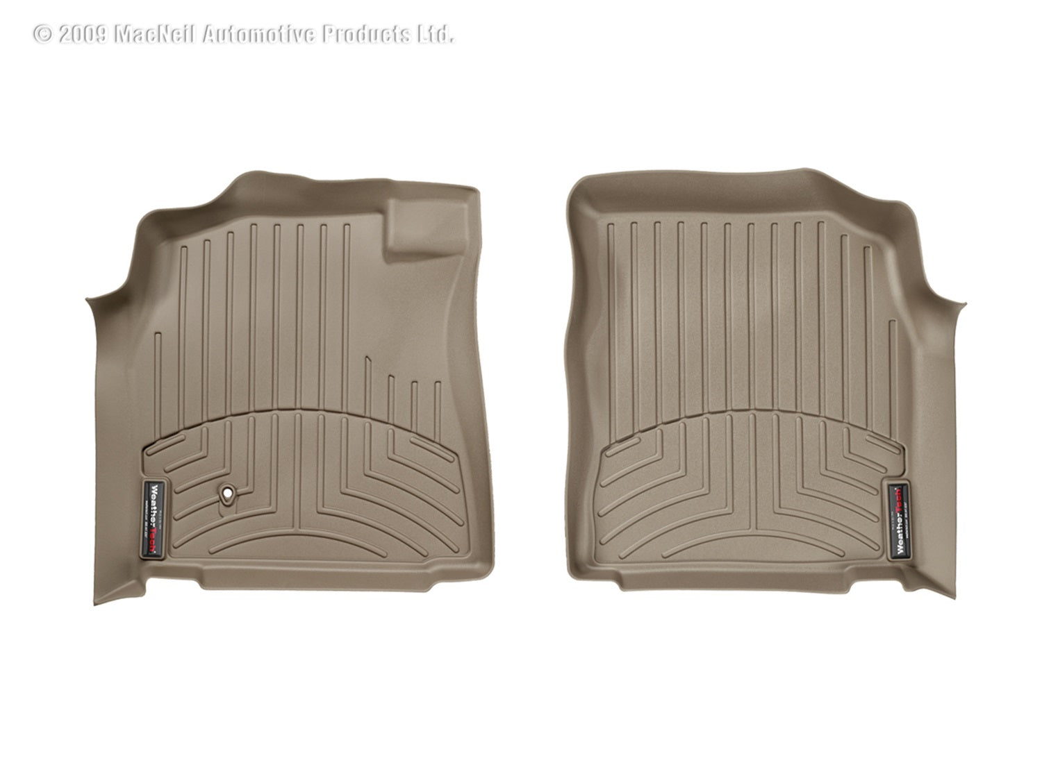 Weathertech 450441 FloorLiner™ DigitalFit®; Tan; Front; Weathertech 450441