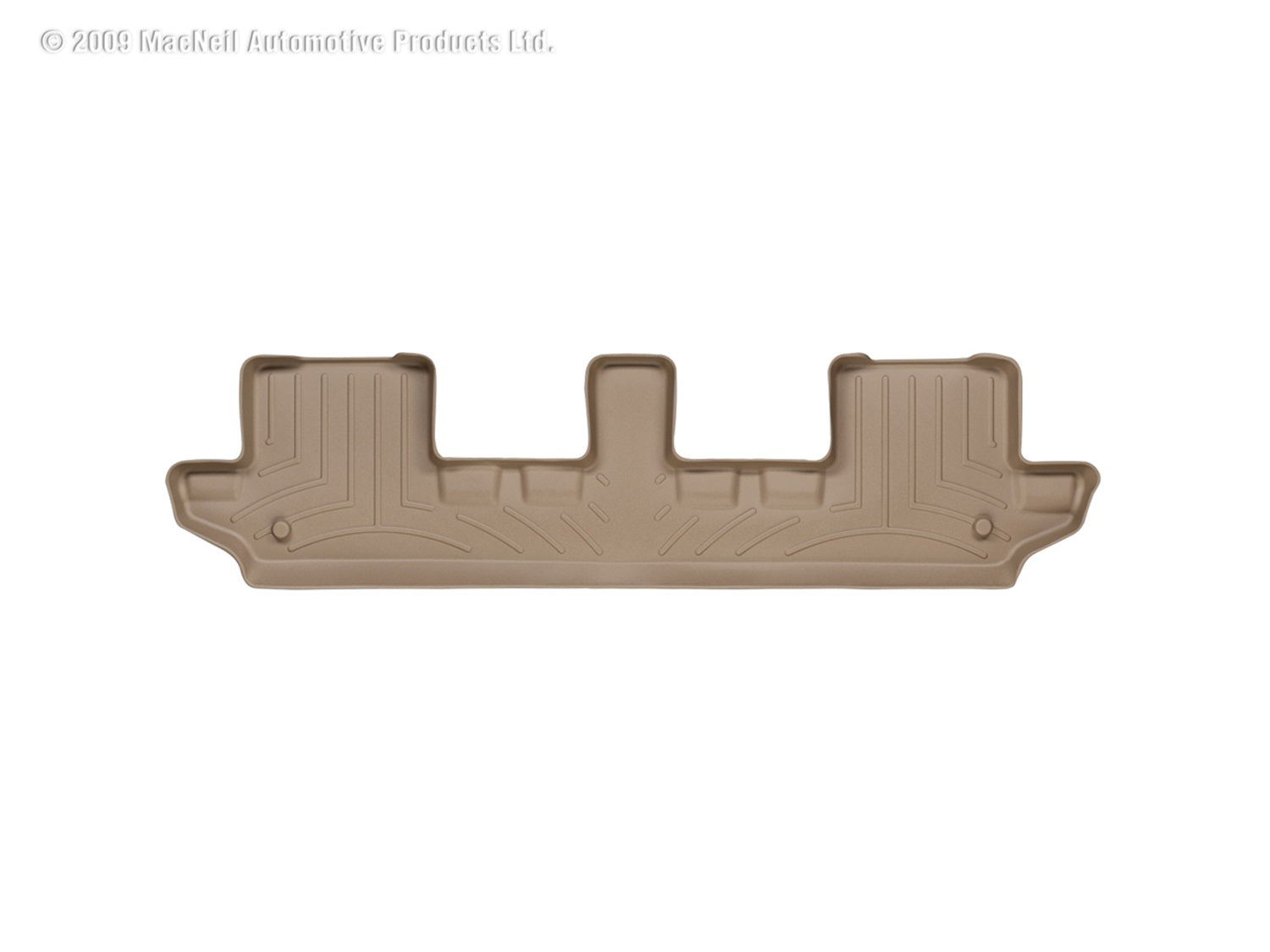 Weathertech 450533 FloorLiner™ DigitalFit®; Tan; Third Row; Weathertech 450533