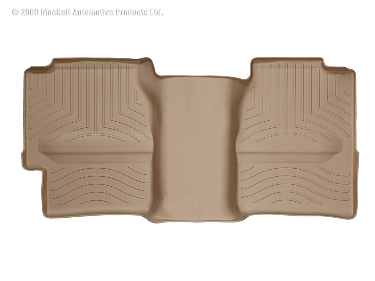 Weathertech 450622 FloorLiner™ DigitalFit®; Tan; Rear; Underseat Coverage; Weathertech 450622