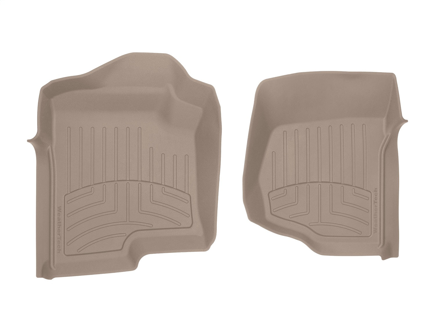 Weathertech 4516411 FloorLiner™ DigitalFit®; Tan; Front; Weathertech 4516411