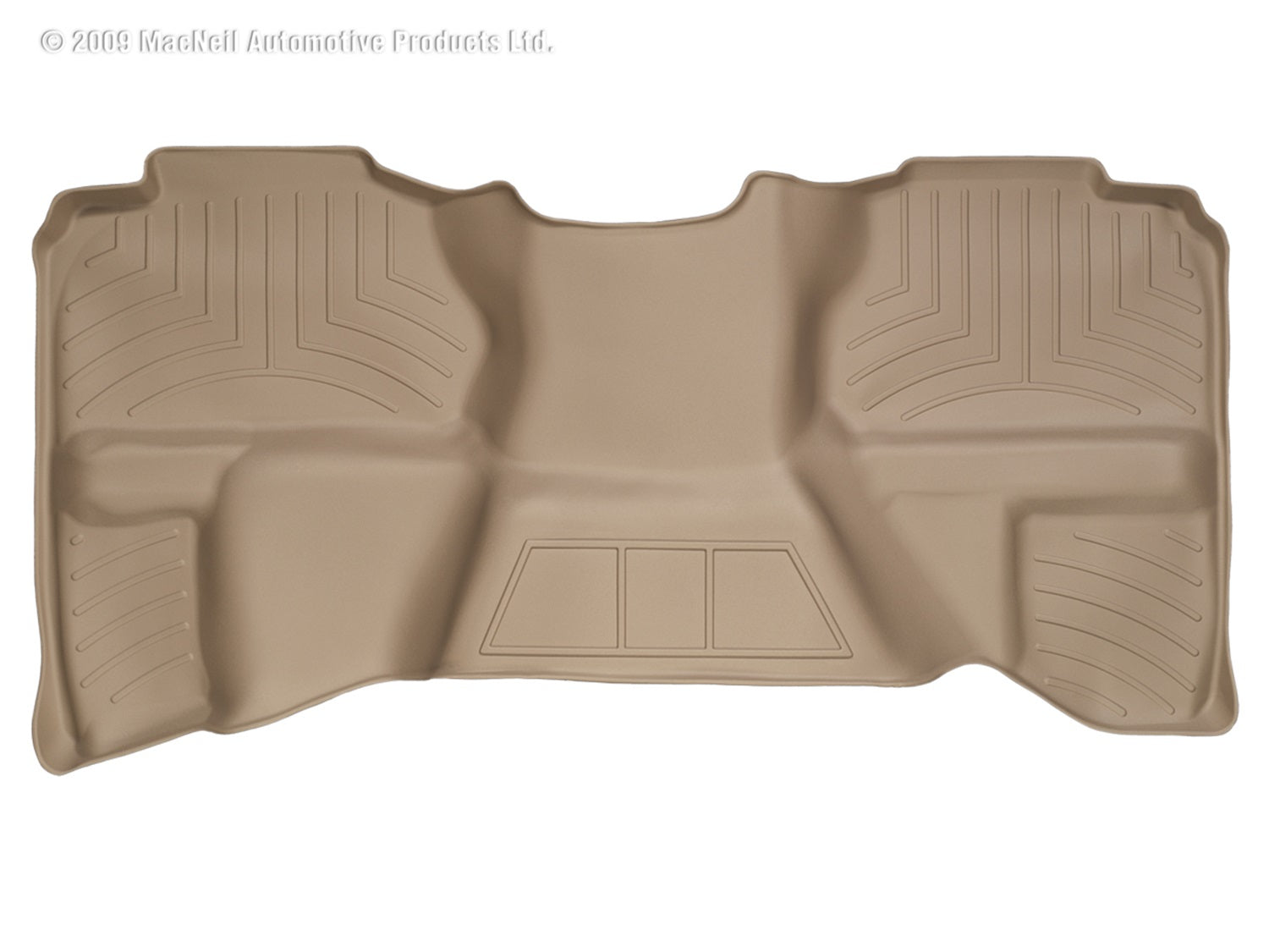 Weathertech 450669 FloorLiner™ DigitalFit®; Tan; Rear; Weathertech 450669
