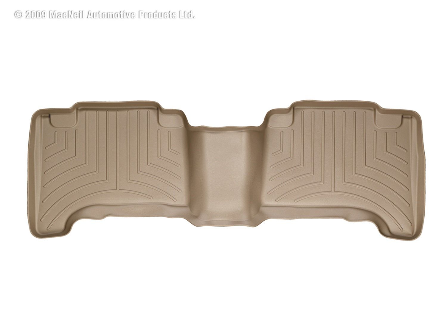 Weathertech 450702 FloorLiner™ DigitalFit®; Tan; Rear; Weathertech 450702