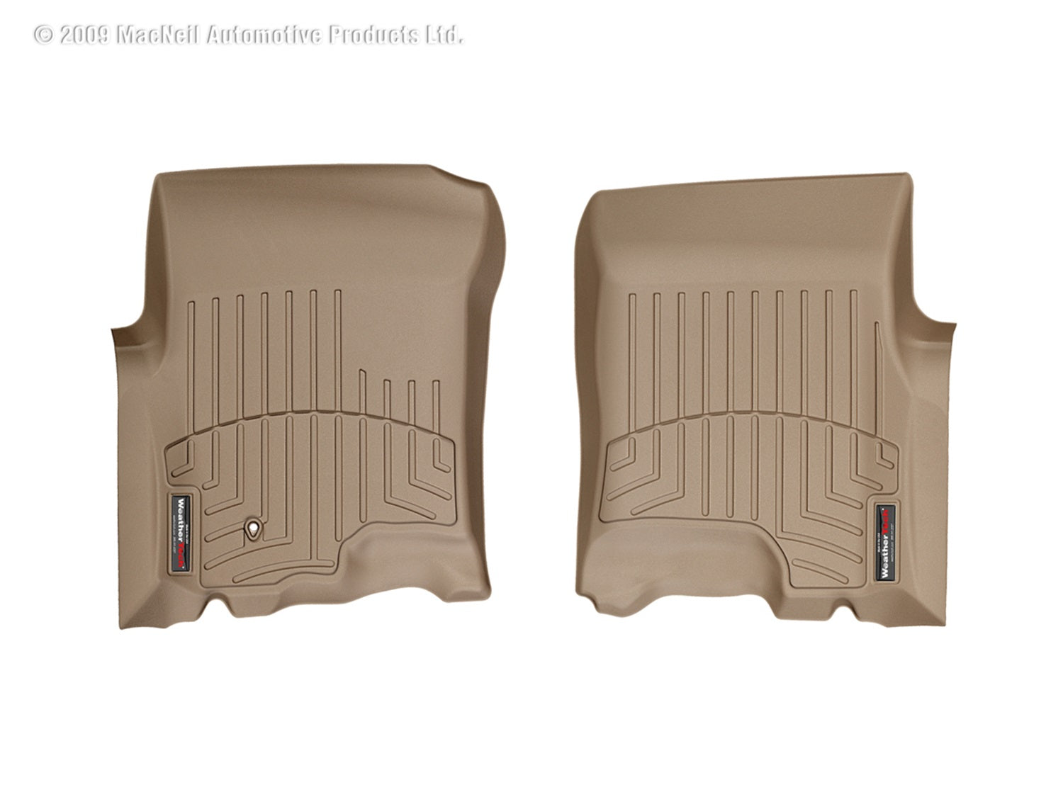 Weathertech 450821 FloorLiner™ DigitalFit®; Tan; Front; Weathertech 450821