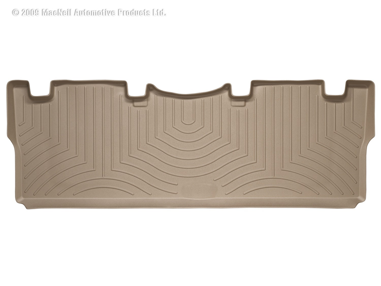 Weathertech 450872 FloorLiner™ DigitalFit®; Tan; Rear; Weathertech 450872