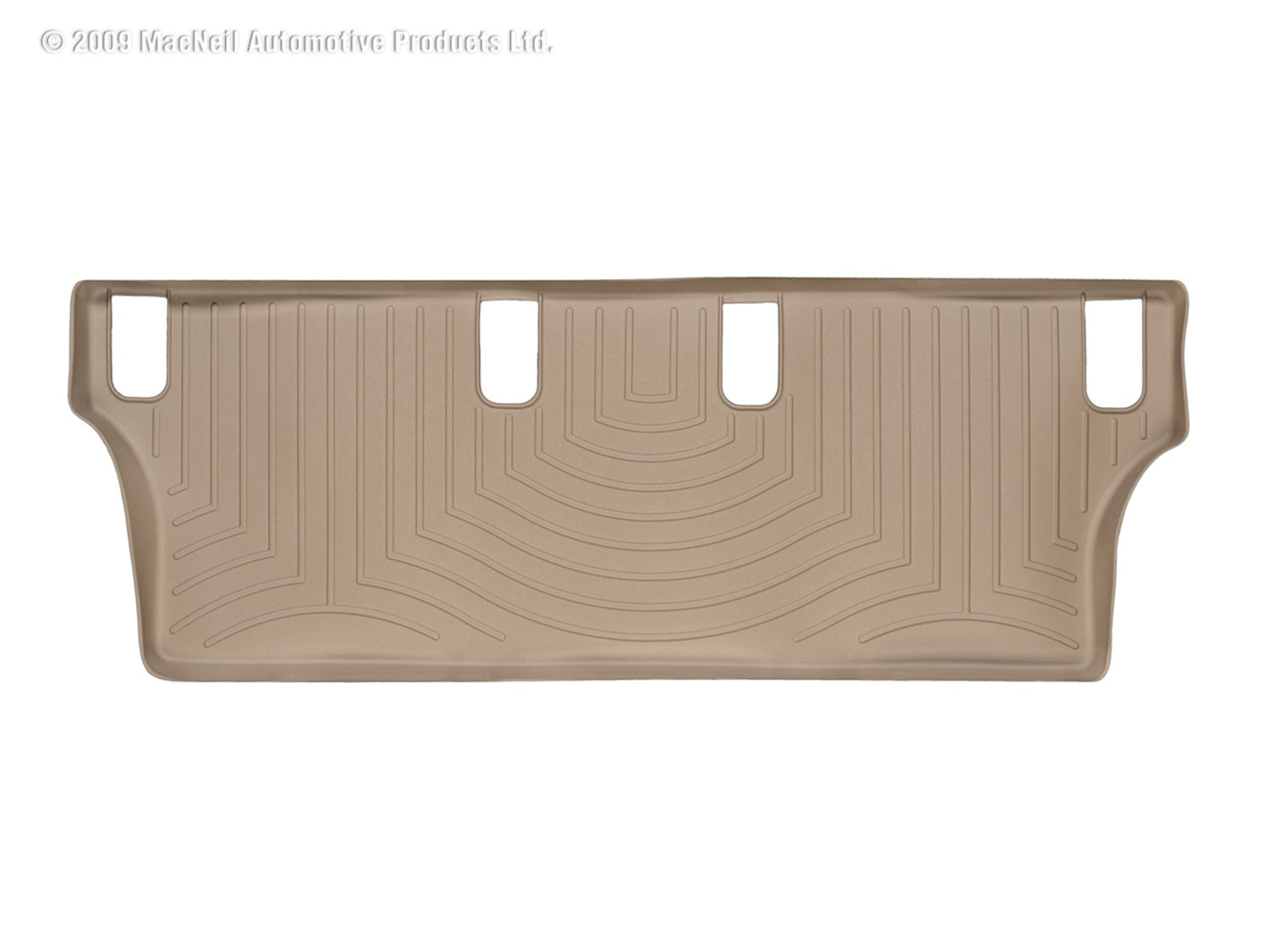 Weathertech 450913 FloorLiner™ DigitalFit®; Tan; Third Row; Weathertech 450913