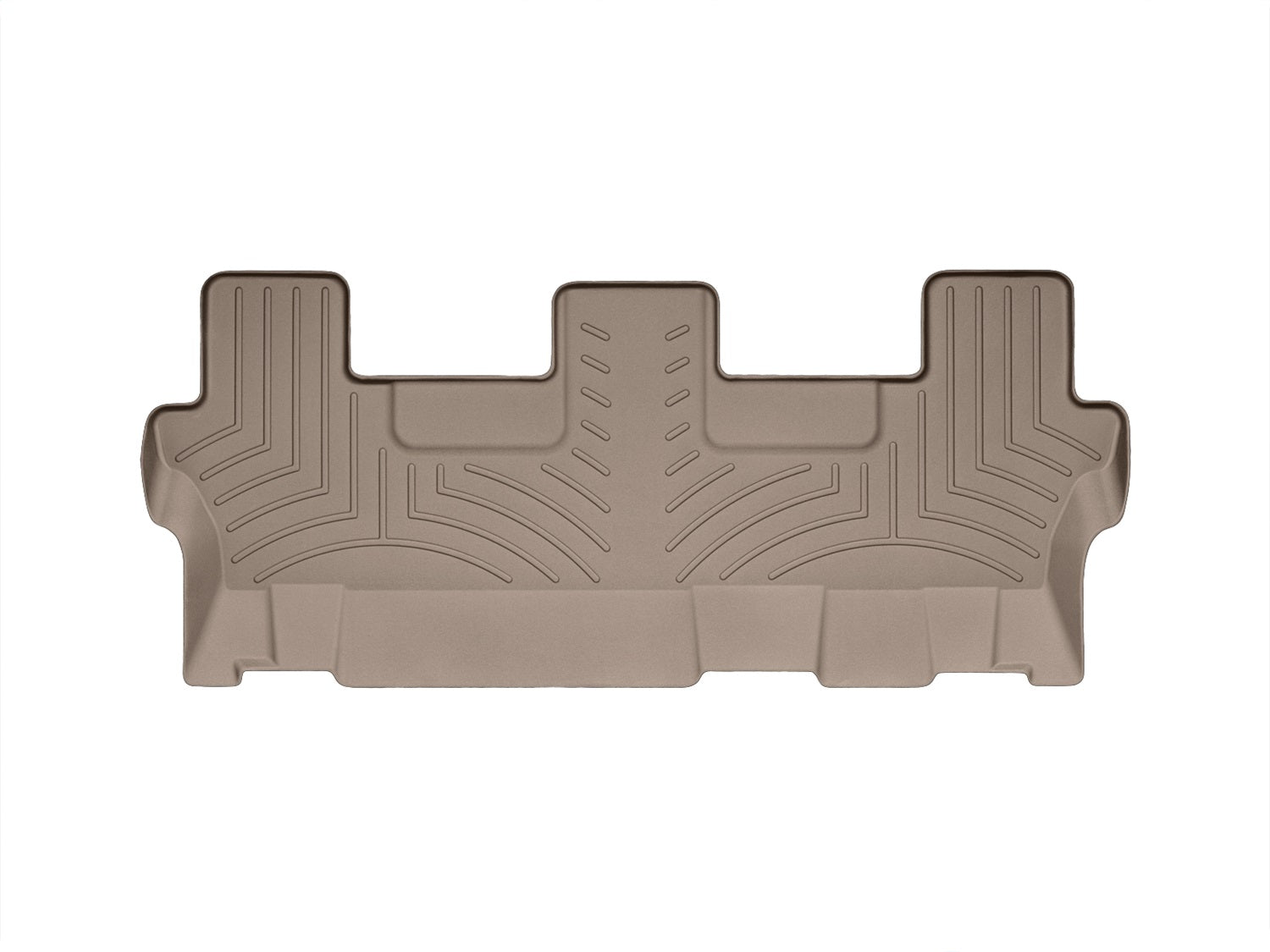 Weathertech 450936 FloorLiner™ DigitalFit®; Tan; Third Row; Weathertech 450936