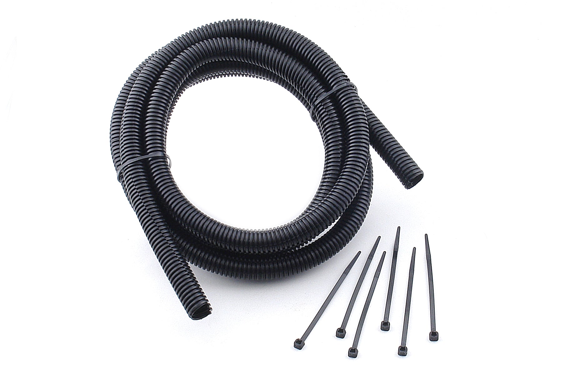 1/2 Inch Black 6 Foot Length