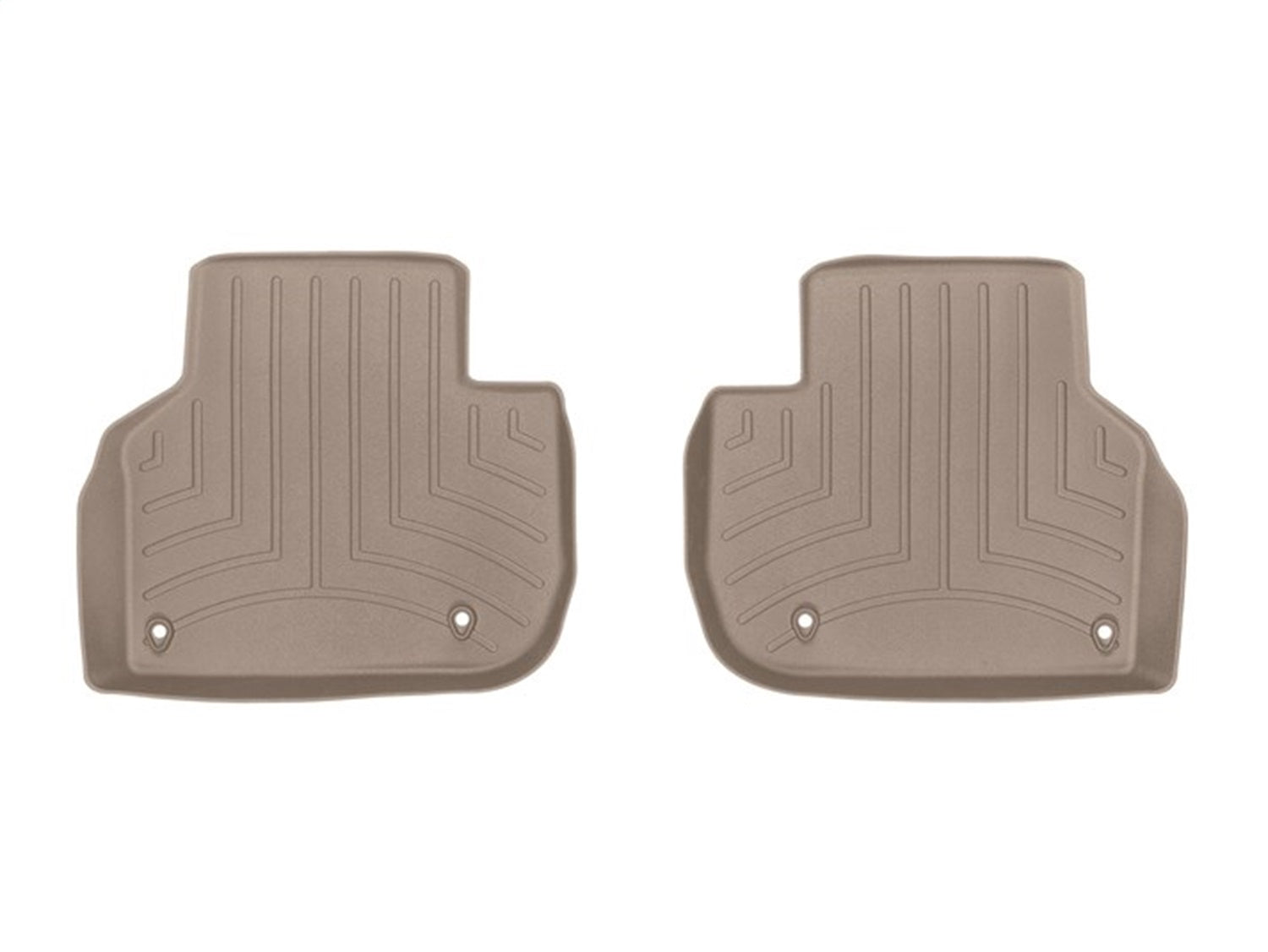 Weathertech 4510032 FloorLiner™ DigitalFit®; Tan; Rear; Weathertech 4510032