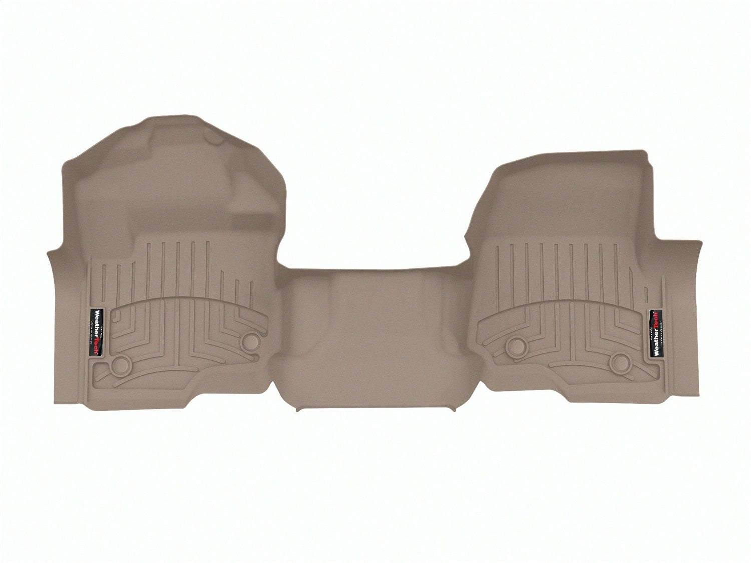 Weathertech 4510331 FloorLiner™ DigitalFit®; Tan; Front; Over The Hump; Weathertech 4510331