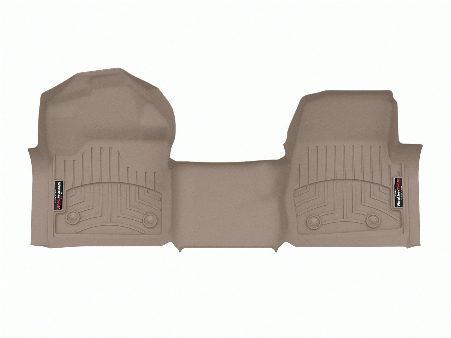 Weathertech 4510351 FloorLiner™ DigitalFit®; Tan; Front; Over The Hump; Weathertech 4510351