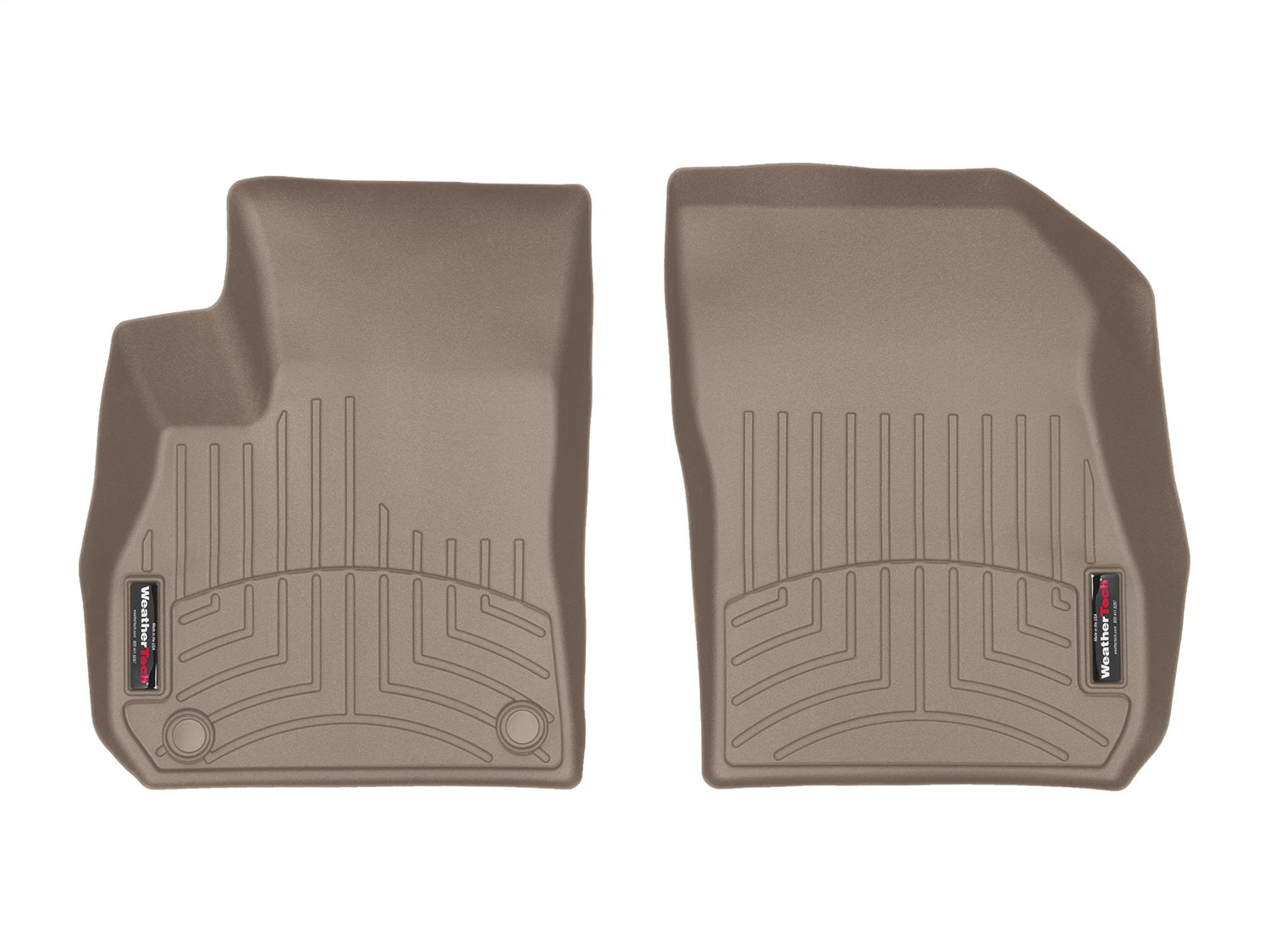 Weathertech 4510381 FloorLiner™ DigitalFit®; Tan; Front; Weathertech 4510381