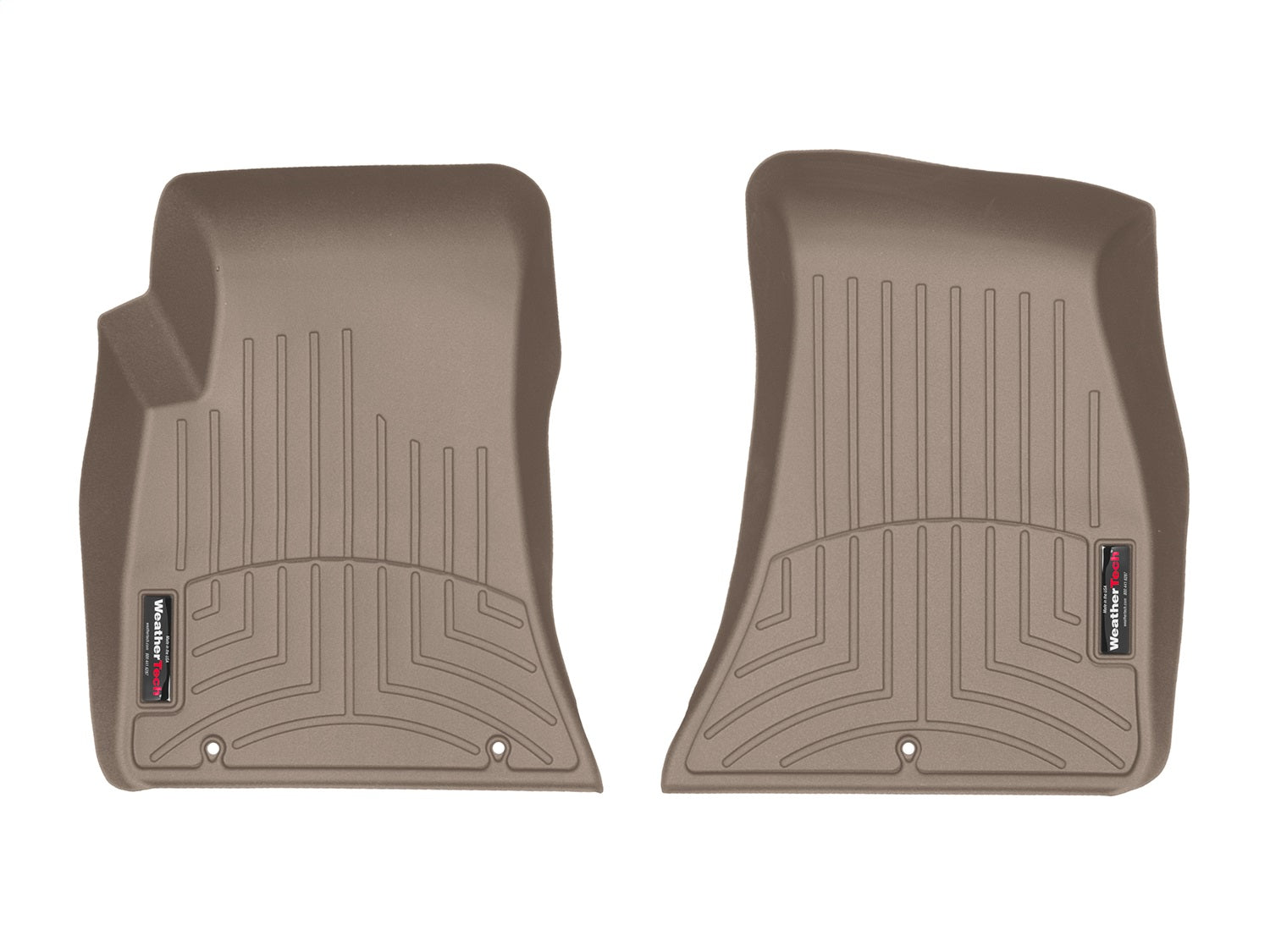 Weathertech 4510491 FloorLiner™ DigitalFit®; Tan; Front; Weathertech 4510491