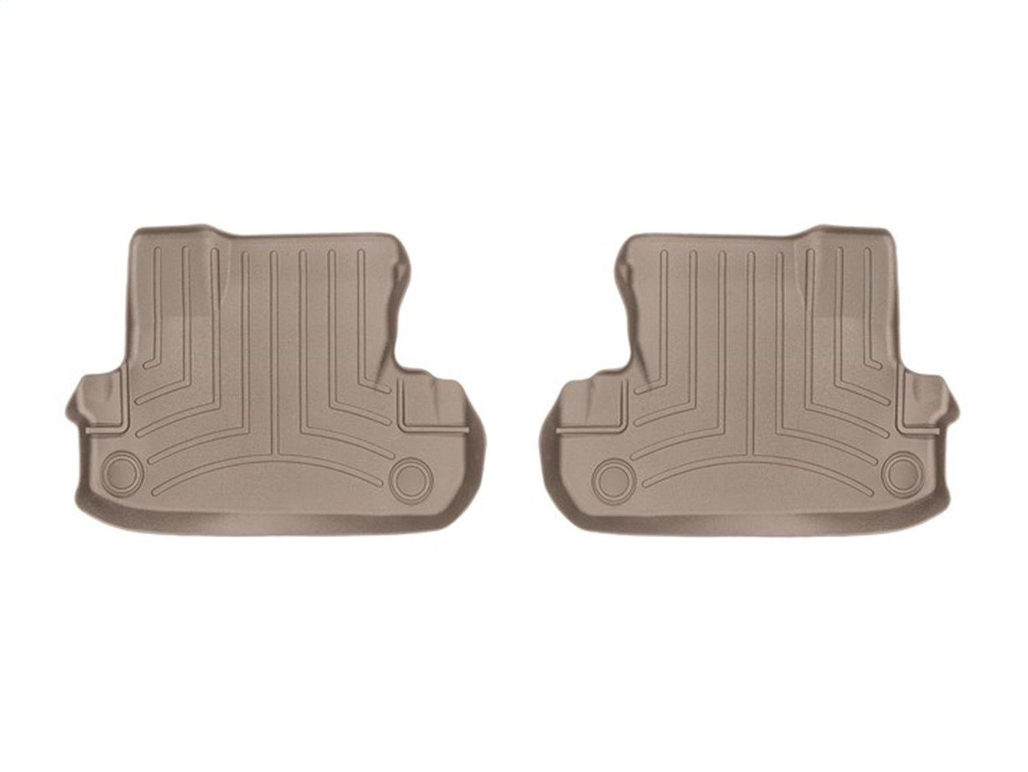 Weathertech 4510602 FloorLiner™ DigitalFit®; Tan; Rear; Weathertech 4510602