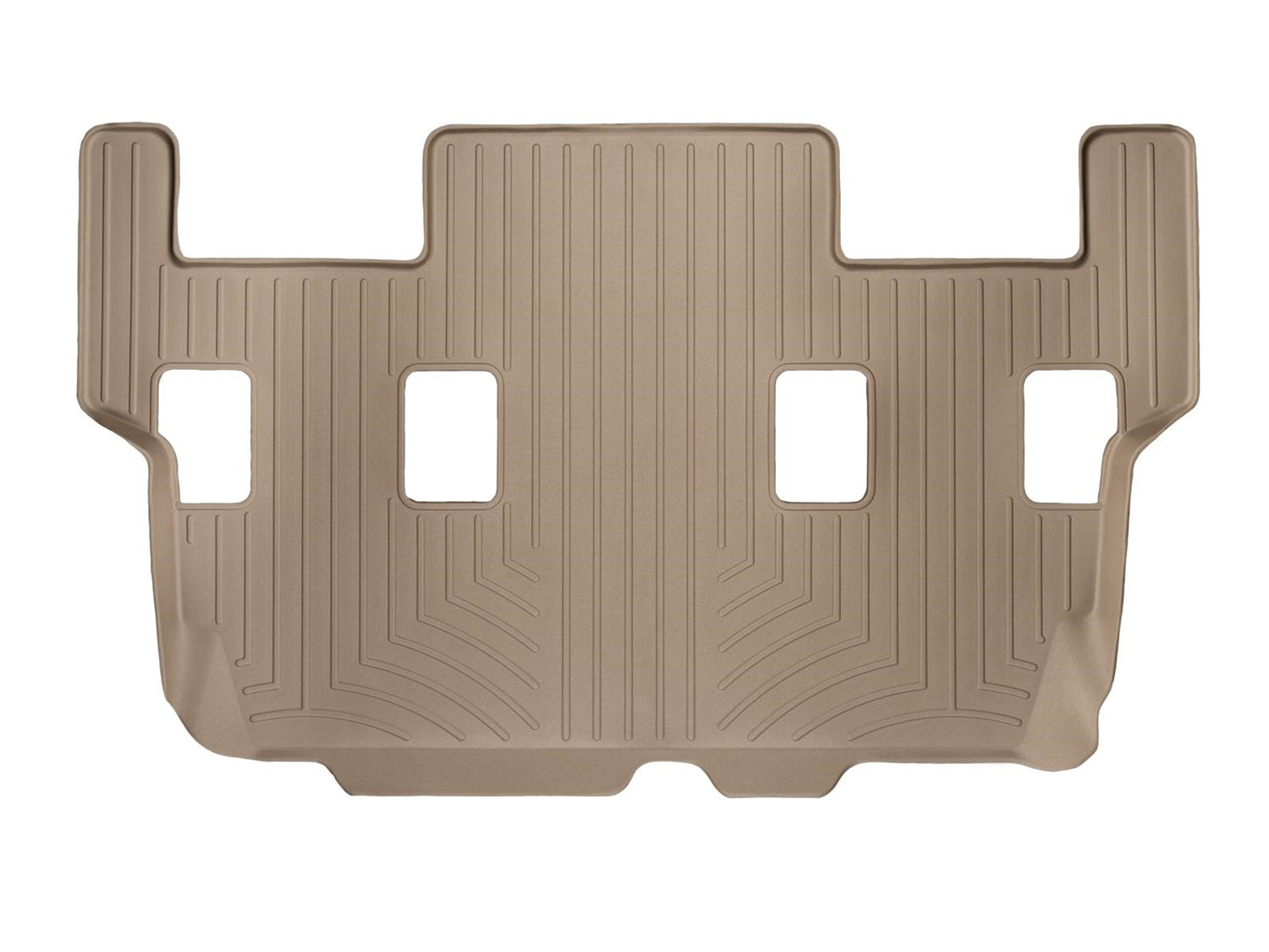 Weathertech 451076 FloorLiner™ DigitalFit®; Tan; Third Row; Weathertech 451076
